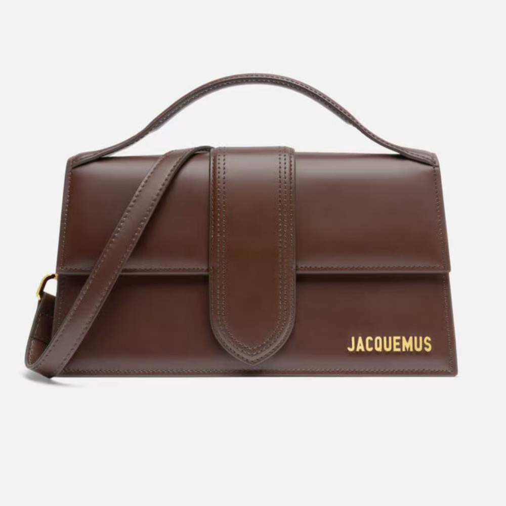 JACQUEMUS crossbody flap bag large